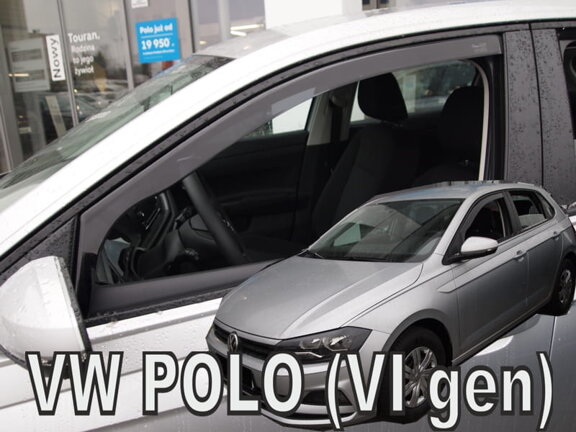 Deflektory okien VW POLO 5d 2017r.→  (predné)