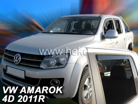 Deflektory okien VW AMAROK 4D od r. 2009 → (+Zadné)