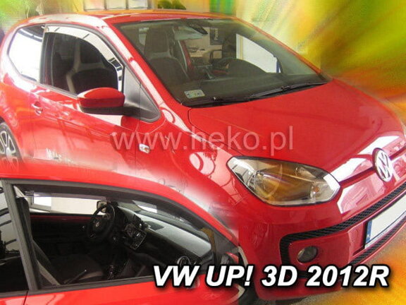 Deflektory okien VW  Up! 3d 2012r.→