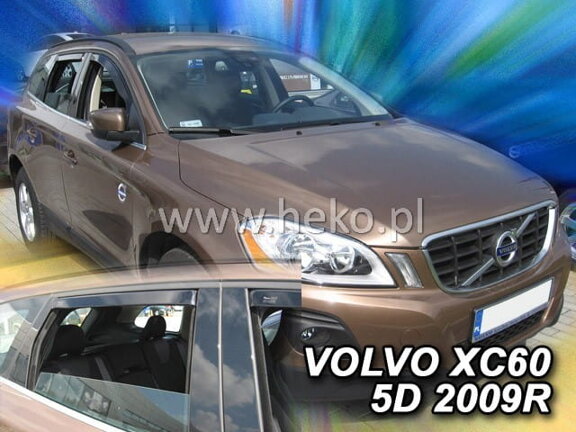 Deflektory okien VOLVO XC 60  I  5D 2008-2017R.(+Zadné)