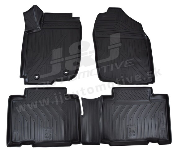 Gumové autokoberce LOCKER Toyota RAV4  r. 2012-2017 (4 ks)