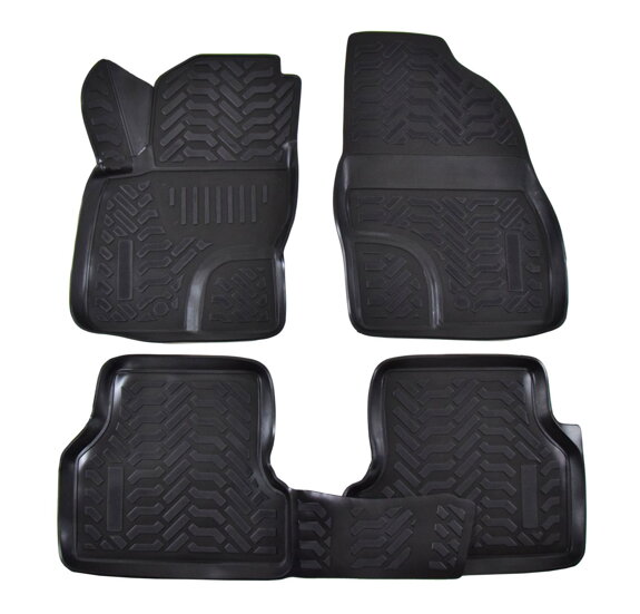 Gumové autokoberce LOCKER Ford Focus II r. 2004-2010 4ks
