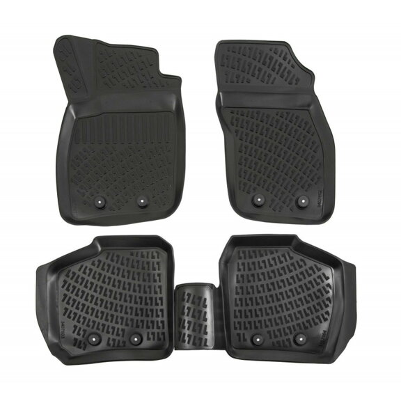 Gumové autokoberce LOCKER Volvo S40 II r. 2004- 2012 (4 ks)