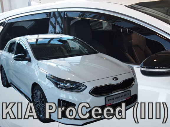 Deflektory okien KIA PRO CEED 5D od r. 2019 →  (+ zadné 2 ks)