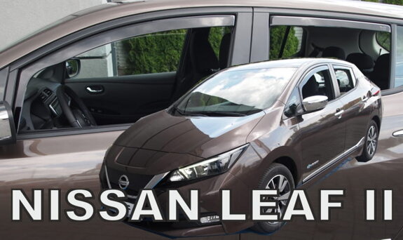 Deflektory okien NISSAN LEAF II 5D od r. 2017 → (+Zadné)