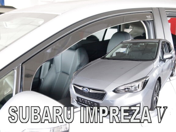 Deflektory okien SUBARU Impreza V  5dver  od r. 2017 → (predné 2 ks)