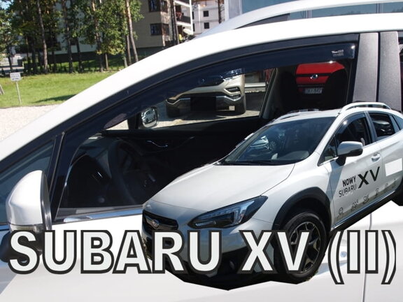 Deflektory okien SUBARU XV II  5D od r. 2018 →  (predné 2 ks)