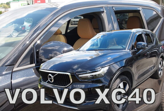 Deflektory okien VOLVO XC40  od r. 2018 → (+ zadné 2 ks)