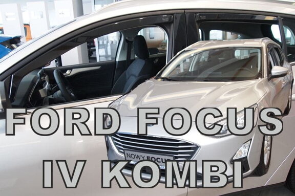 Deflektory okien Ford Focus Mk4 Kombi 5-dver. od r. 2018→ (+ zadné 2 ks)