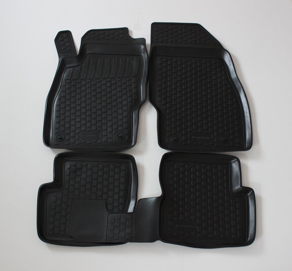  Gumové autokoberce LOCKER Opel Corsa D/E 2006-2019 4ks