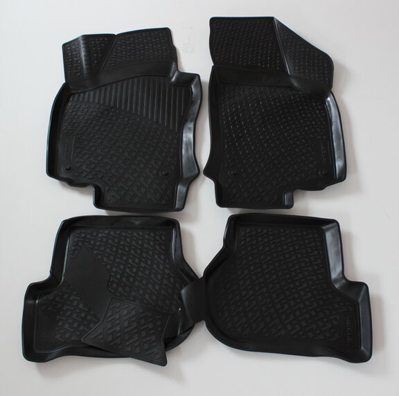 Gumové autokoberce LOCKER Škoda Octavia II r. 2004-2013 (4 ks)