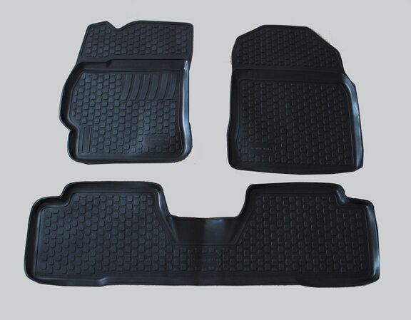 Gumové autokoberce LOCKER Toyota Corolla r. 2007-2012 (3 ks)