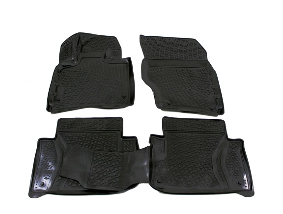 Gumové autokoberce LOCKER Audi Q7 2005-2014  4ks 