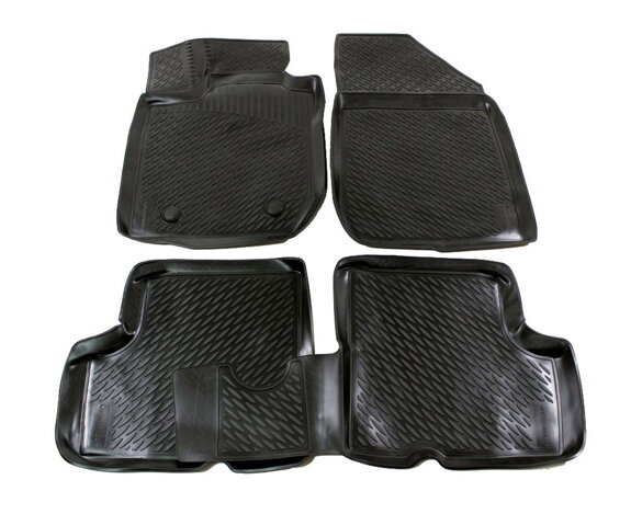 Gumové autokoberce LOCKER Dacia Duster 2WD 2010-14 27 cm/Logan  4ks