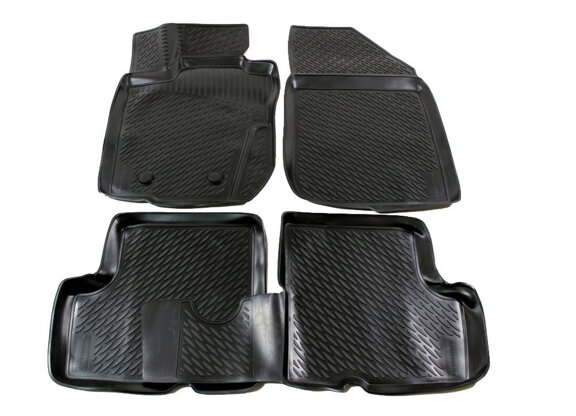 Gumové autokoberce LOCKER Dacia Duster 4 WD 2010-2014 4ks