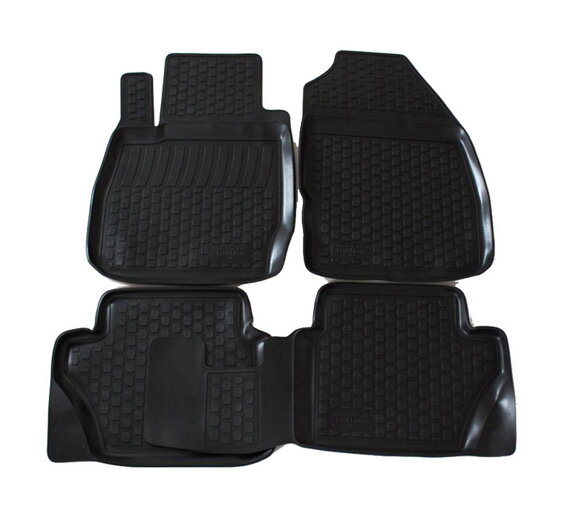 Gumové autokoberce LOCKER Ford Fiesta VII r. 2008-2017 4ks