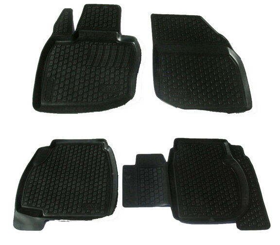 Gumové autokoberce LOCKER Honda Civic 3-dver. 5-dver. r. 2006-2012 4ks