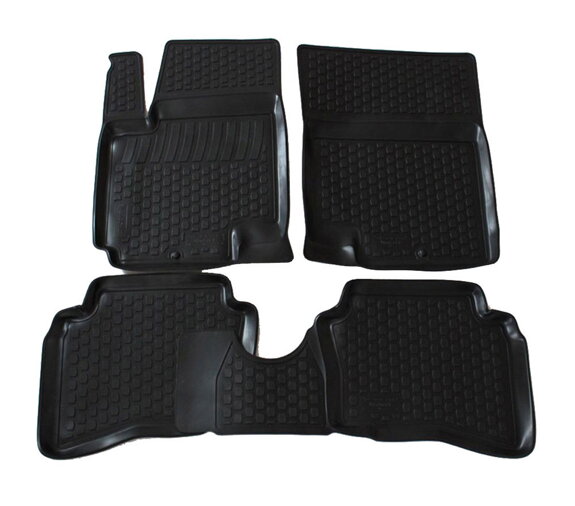 Gumové autokoberce LOCKER Hyundai i20 r. 2009-2014 4ks