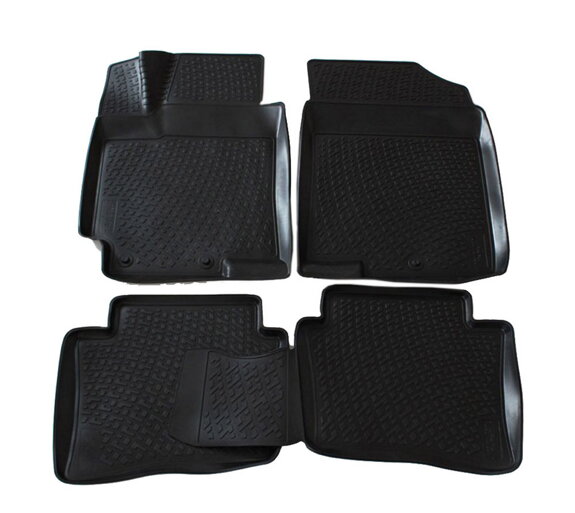 Gumové autokoberce LOCKER KIA Rio r. 2011-2017 4ks
