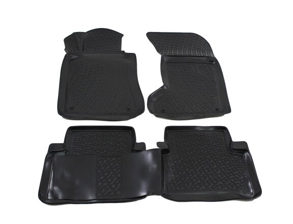 Gumové autokoberce LOCKER Mercedes W211/ C219 2002-2009 4ks