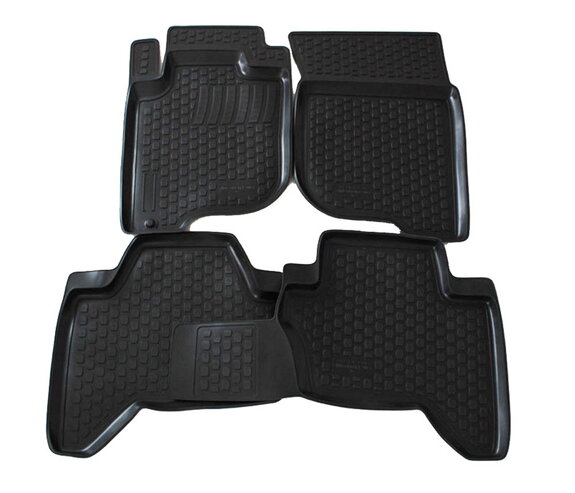 Gumové autokoberce LOCKER Mitsubishi Outlander III od r. 2014→ 4ks