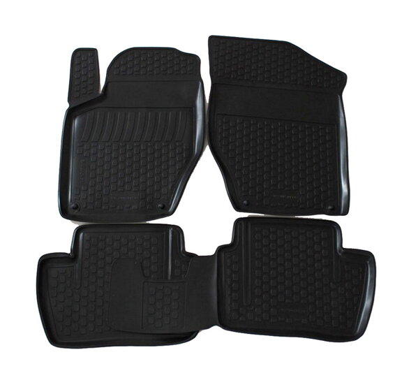 Gumové autokoberce LOCKER Peugeot 3008 r. 2009-2016 (3 ks)