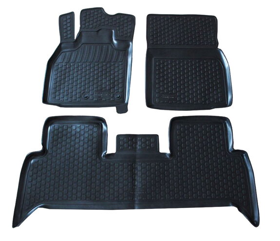 Gumové autokoberce LOCKER Renault Scenic III od r. 2003 - 2016 4ks